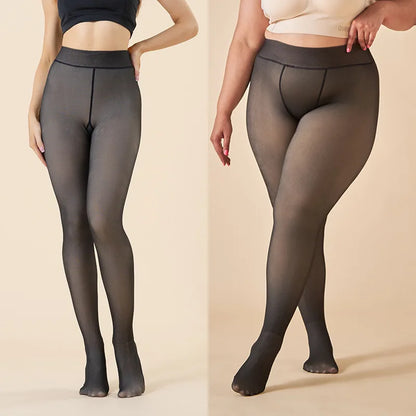 Fleece-Lined Thermal Elegance Tights™