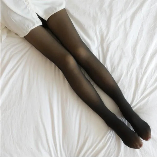 Fleece-Lined Thermal Elegance Tights™